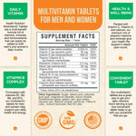 Multivitamin for Men and Women - 60 Tablets