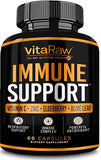 Find the Vitaraw Immune Support Vitamins - 60 Capsules - Powerpills