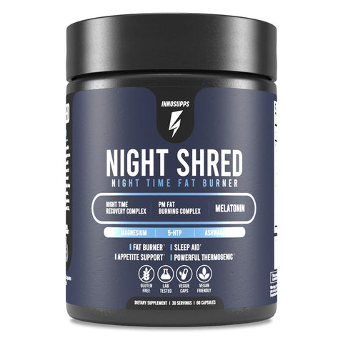 Night Time Fat Burner & Natural Sleep Support - 60 Count - Powerpills