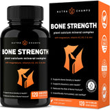 Bone Strength Supplement with Calcium - 120 Count - Powerpills