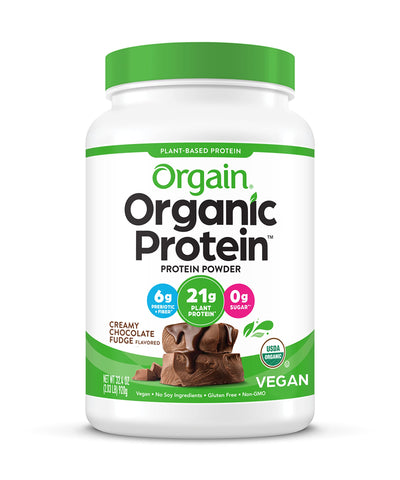 Find the Orgain Organic Protein Powder - Chocolate Fudge - Powerpills