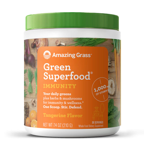 Amazing Grass Green Superfood Immunity - Tangerine - Powerpills