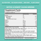 Amazing Grass Greens Blend Detox & Digest - 30 Servings