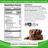 Vegan Protein Powder - Chocolate Fudge - 2lbs